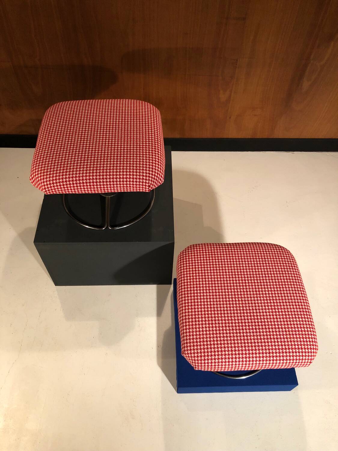 Pair of vintage 1970 footrests