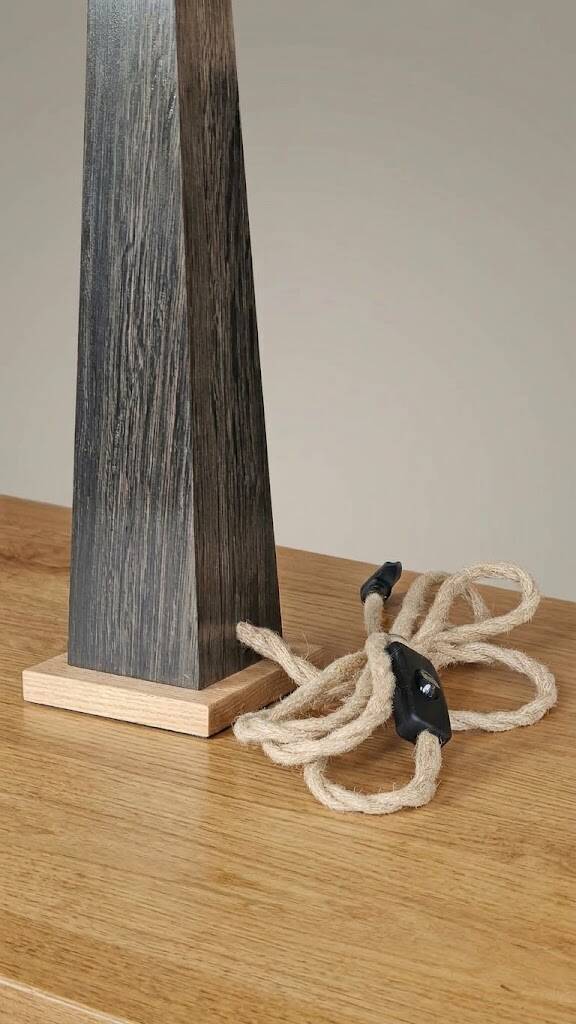 Lampe Phare Wengé
