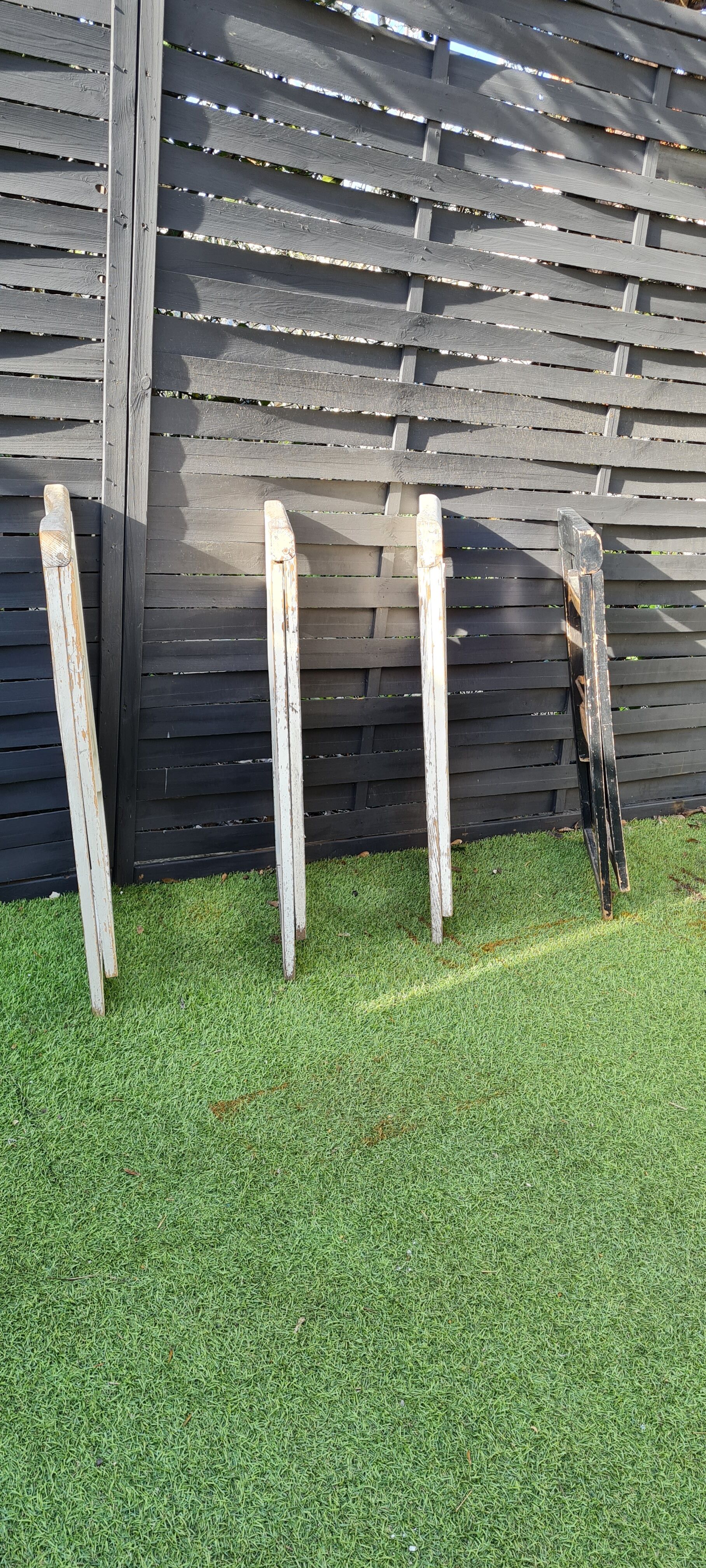 Chaises pliantes italiennes