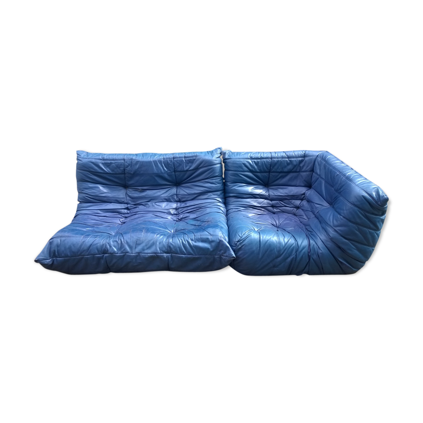 2-seater Togo sofa and corner heater by Michel Ducaroy for Ligne Roset