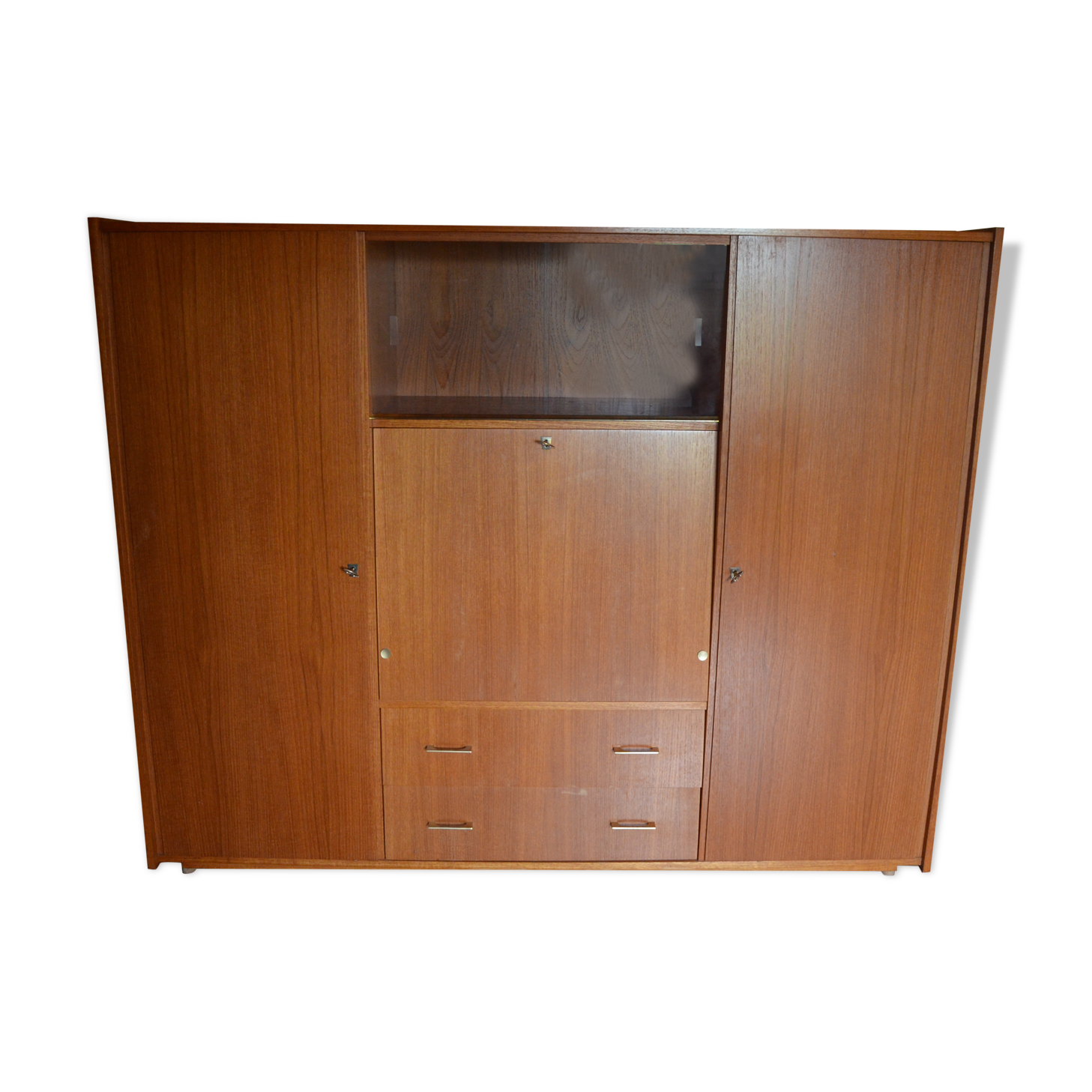 Vintage secretary cabinet