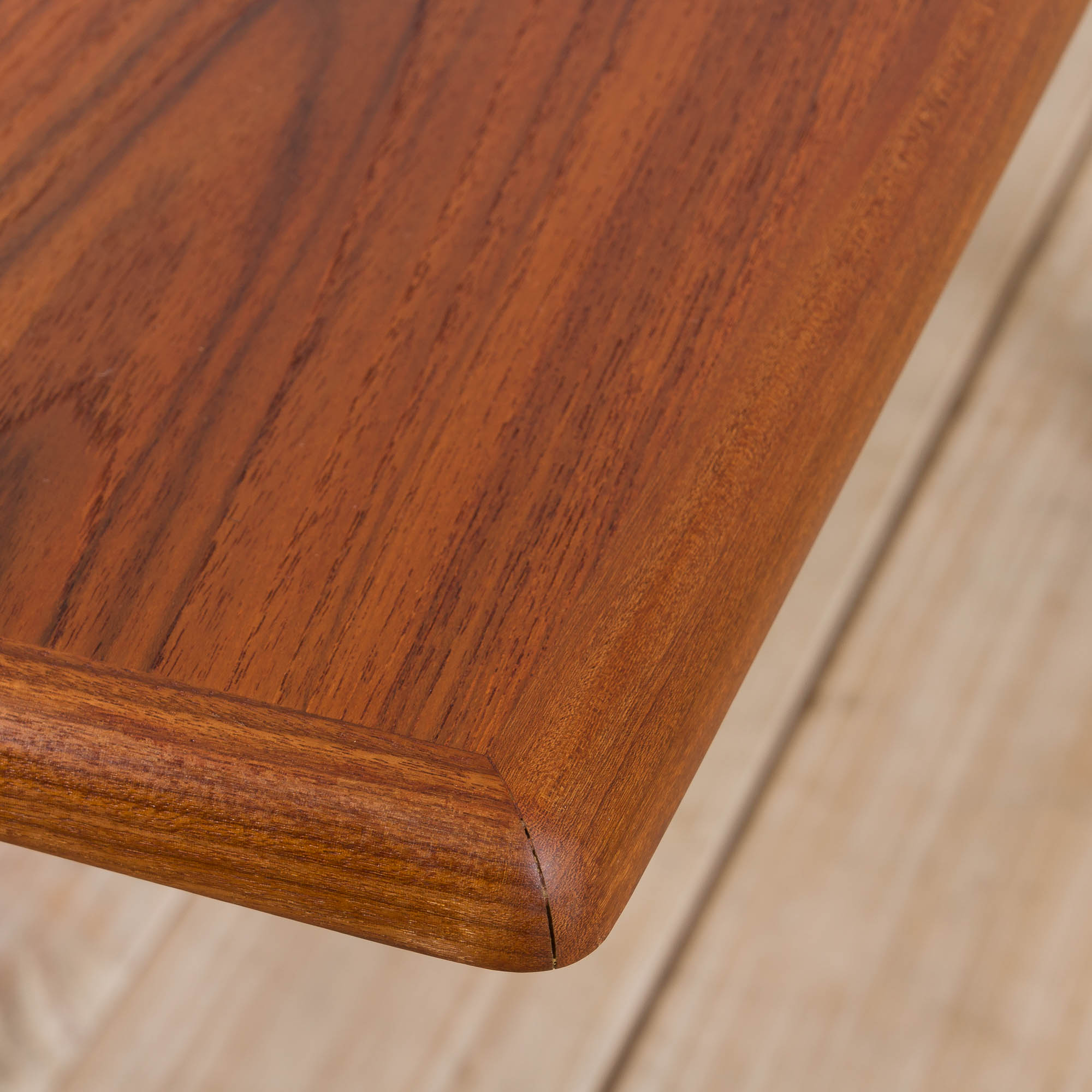 Teak Extendable Dining Table by Johannes Andersen for Uldum Møbelfabrik, Denmark, 1960s