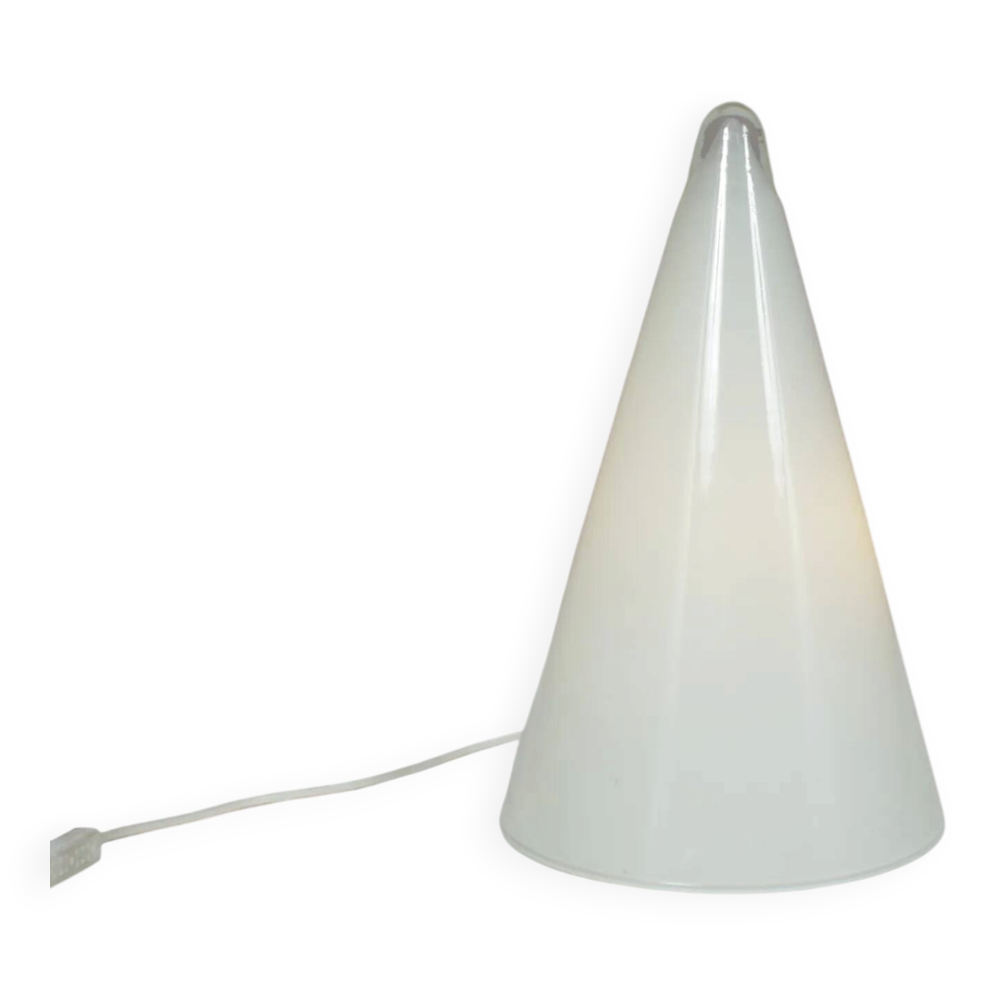 1990s glass "TeePee" lamp by SCE, France