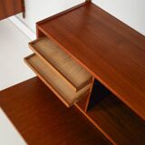 Teak shelving unit, Danish design, 1960s, production: Denmark