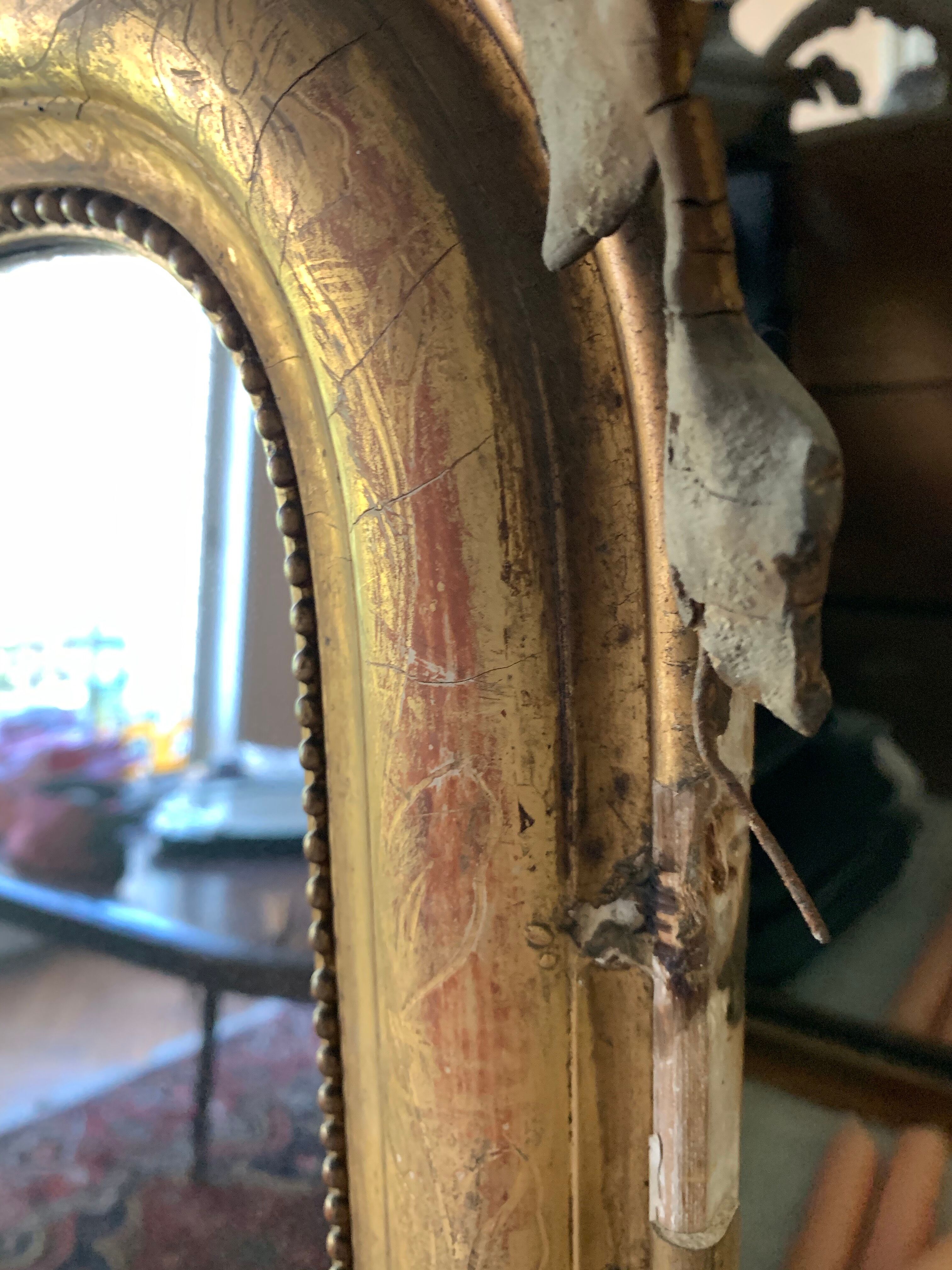 Napoleon III mirror - 176x92cm