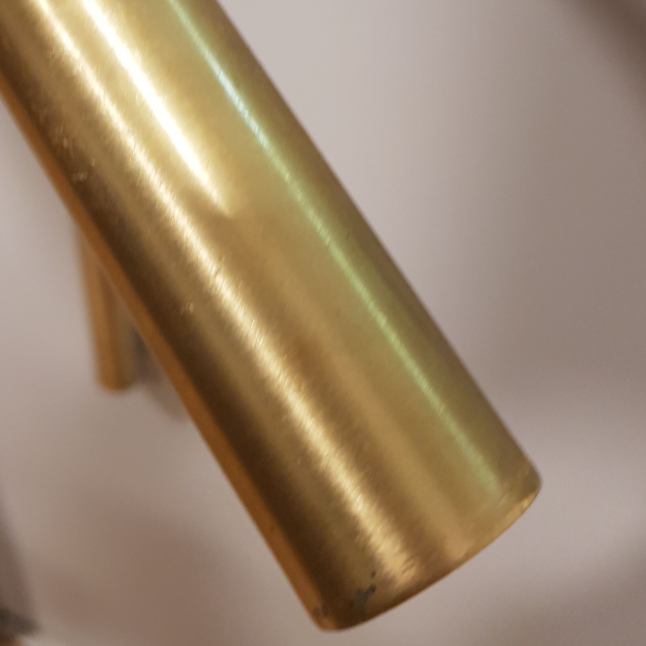 Pair of mid-century long pendants