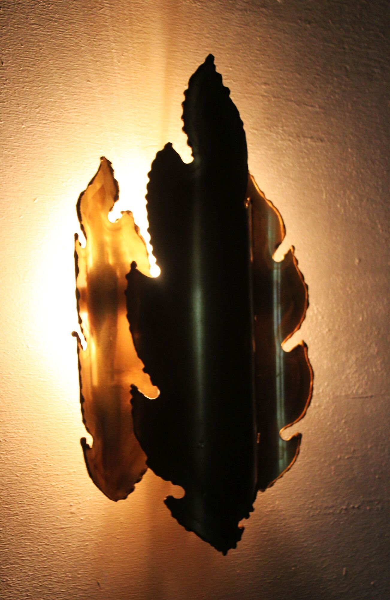 Wall lamp by Sven Aage Holm Sørensen, Denmark, 60's.