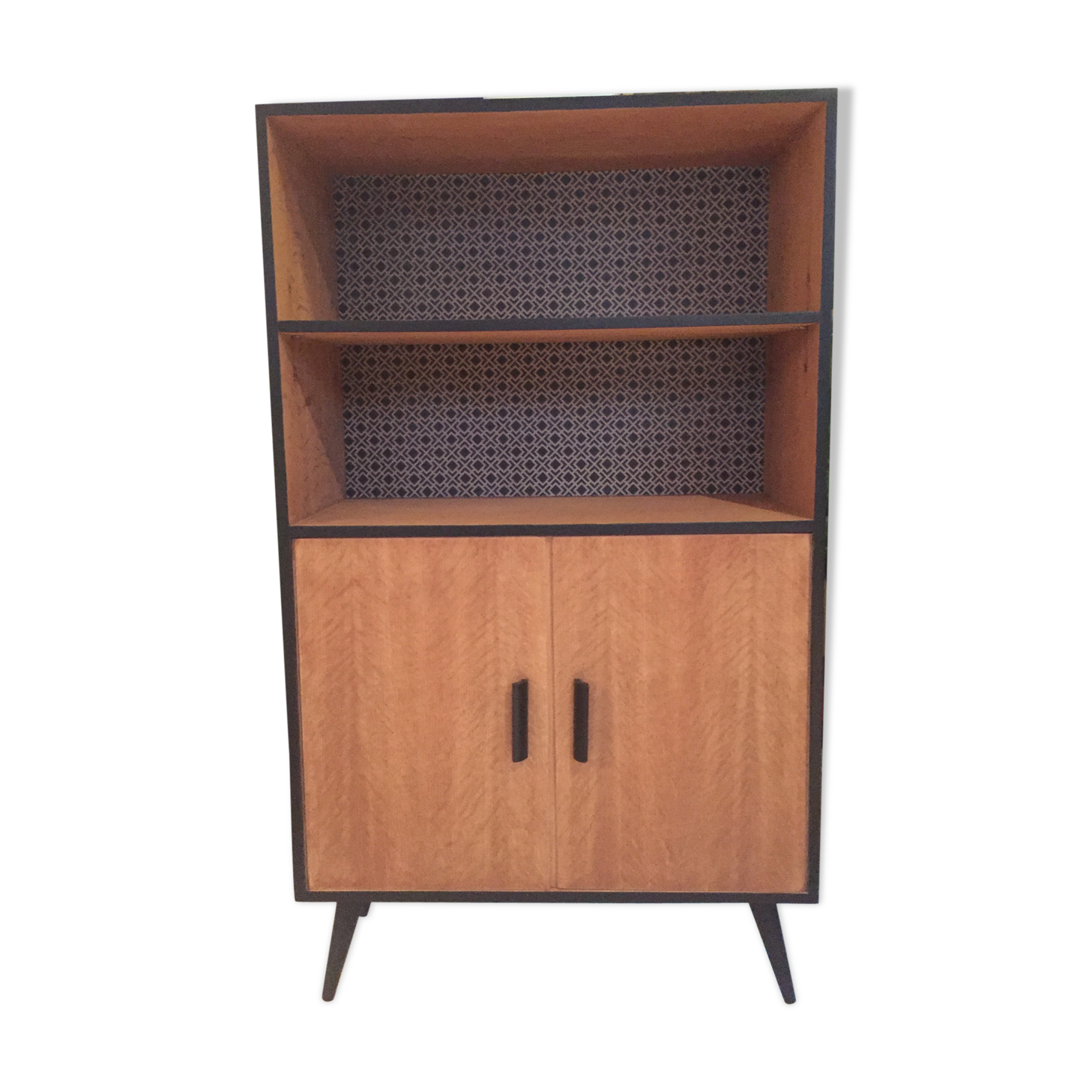 Bibliothèque scandinave Moncarey vintage