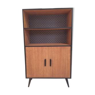 Bibliothèque scandinave Moncarey vintage