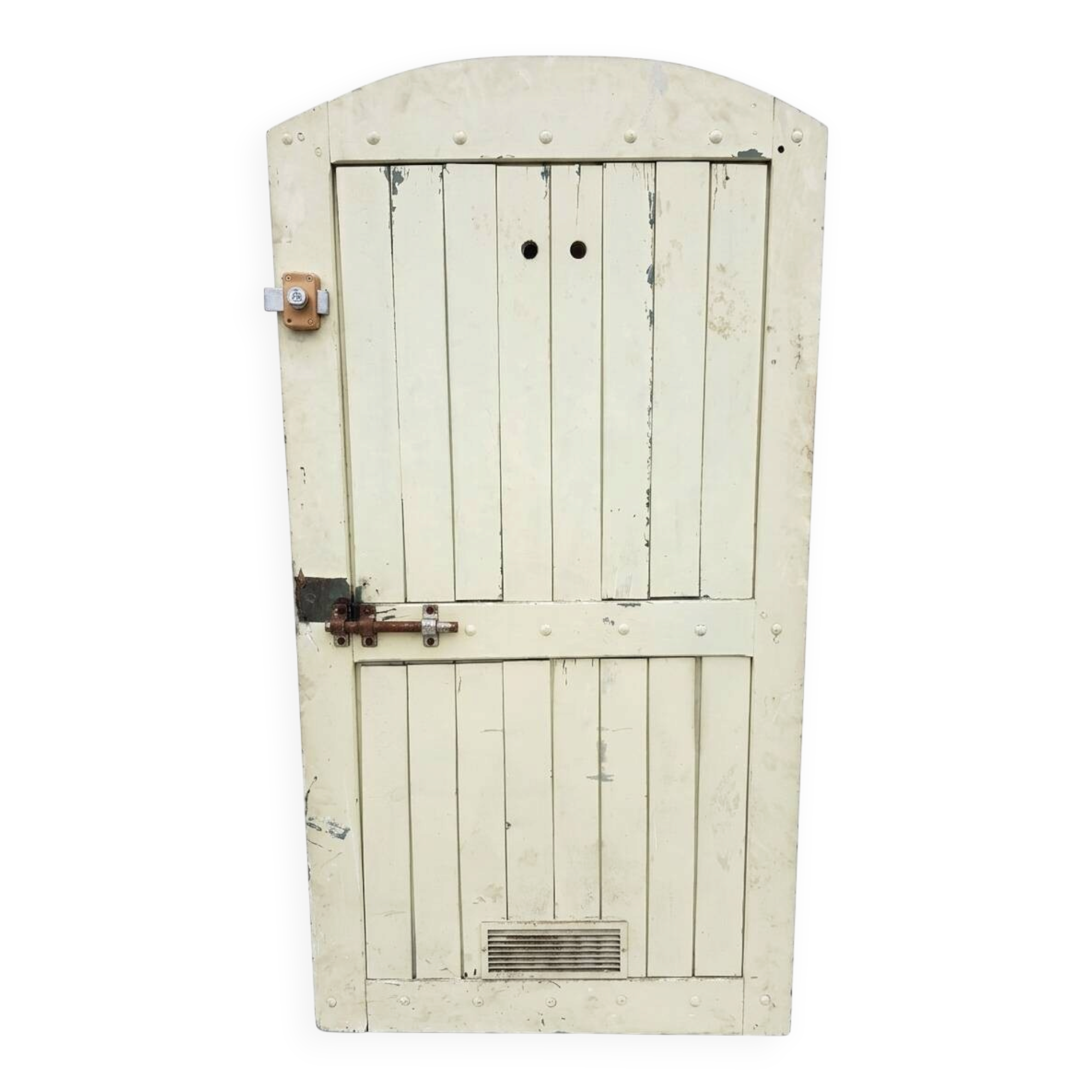 Solid oak door from the 19th century.