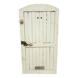 Solid oak door from the 19th century.