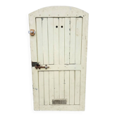 Solid oak door from the 19th century.