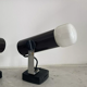 Pair of vintage swivel wall lamps Targetti, Italy 1970