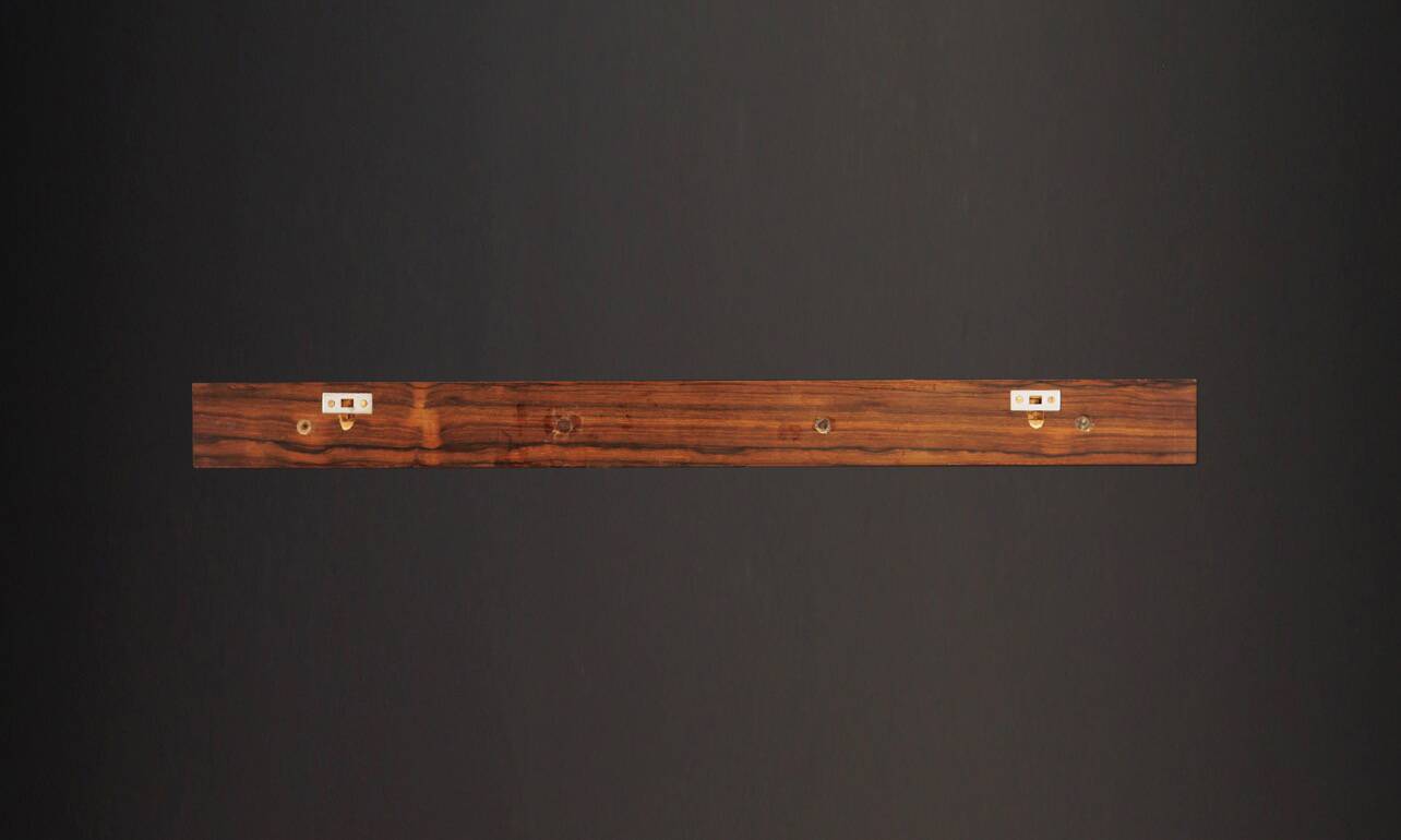 Porte manteau rétro vintage en palissandre 60 70