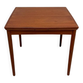 Table à manger extensible en teck danois vintage des années 1960 par Poul Hundvad pour Hundevad & Co.