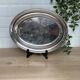 Silver-plated serving dish from the Hôtel des Anglais in Le Touquet