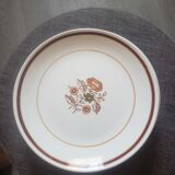 6 dessert plates from the gien pottery