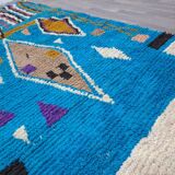 Traditional Moroccan rug, pure wool, 3x2 m.