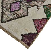 Handwoven Turkish Recycled Boho Rug 92 cm x 293 cm