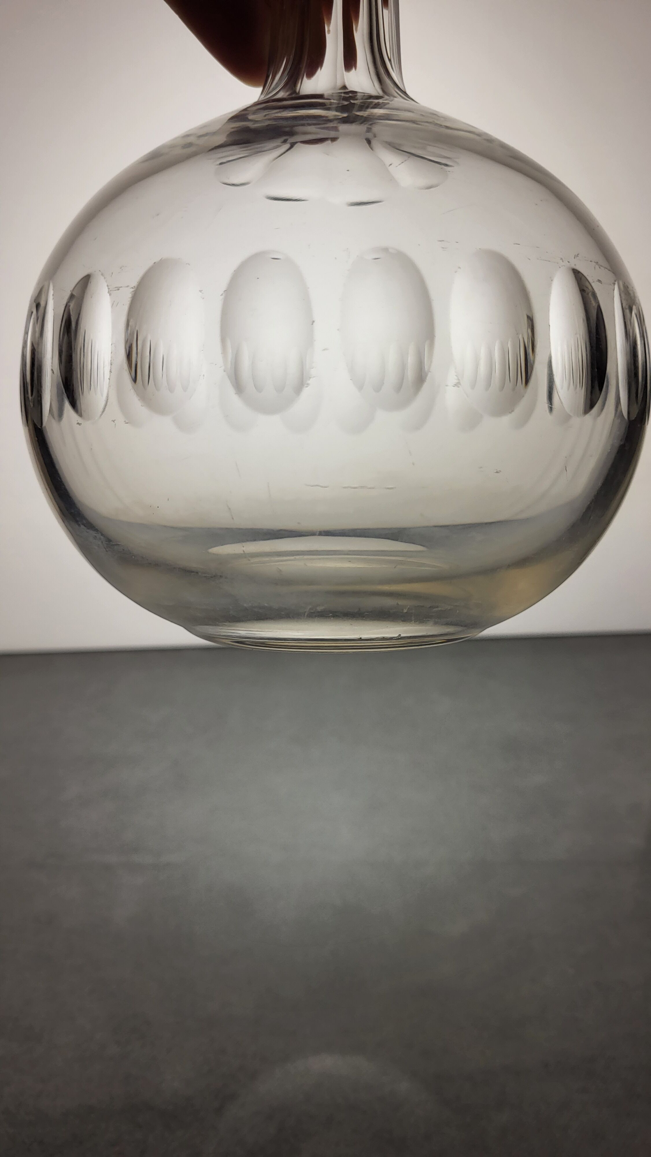 Crystal decanter Hadeland Glassverk Edvard Norway