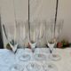 17 Baccarat crystal flutes, Dom Pérignon model