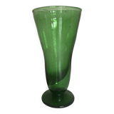 Médicis vase in blown glass, Italian work, 1960.