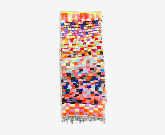 Tapis berbere boucherouite 85x235 cm