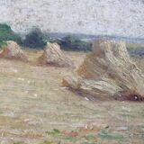 Impressionist painting The Millstones XIXth