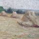 Impressionist painting The Millstones XIXth