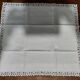 Old white cotton pillowcase 63 x 69 cm