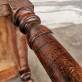 Wooden bistro bench