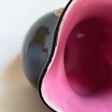 Bicolor pitcher of the Norman Potteries of Louviers 50s