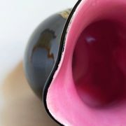Bicolor pitcher of the Norman Potteries of Louviers 50s