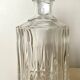 Cut crystal whisky decanter.