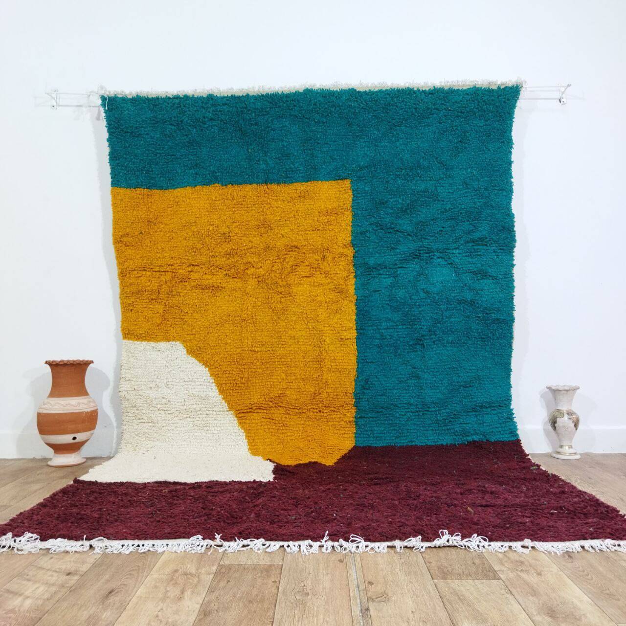 Handmade Moroccan Berber Rug 295 X 197 CM