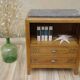Petite commode en chêne