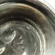 Sugar bowl, postmodernism, silver-plated brass, HEFRA, Poland, 1970s