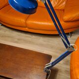 Vintage blue architect lamp