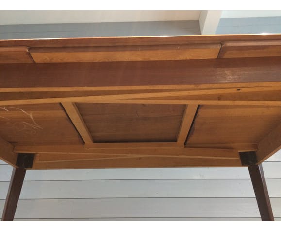 Vintage table with extensions from the years 60