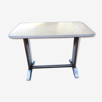 Table bistrot rectangulaire Fischel années  40-50