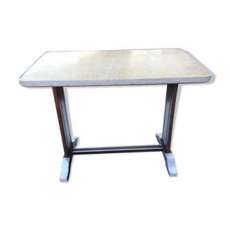 Table bistrot rectangulaire Fischel années  40-50