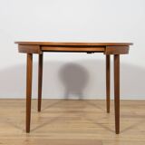 Mid-Century Teak Dining Table and Chairs Set by Hans Olsen for Frem Røjle, Denmark, 1950s, Set of 5