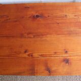 Coffee table on convent trestles