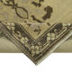 Tapis beige oriental unique en son genre fait à la main des années 1960 90 cm x 182 cm