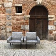 Pair of armchairs 743 Joseph André Motte Steiner
