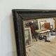 Mirror in black molded wood 109x93 Napoleon III era
