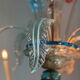Venetian Rezzonico chandelier in multicoloured Murano glass circa 1900