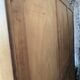 Parisian art deco wardrobe sliding doors solid raw oak