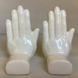 Paire de serre livres mains