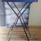 50s metal side table